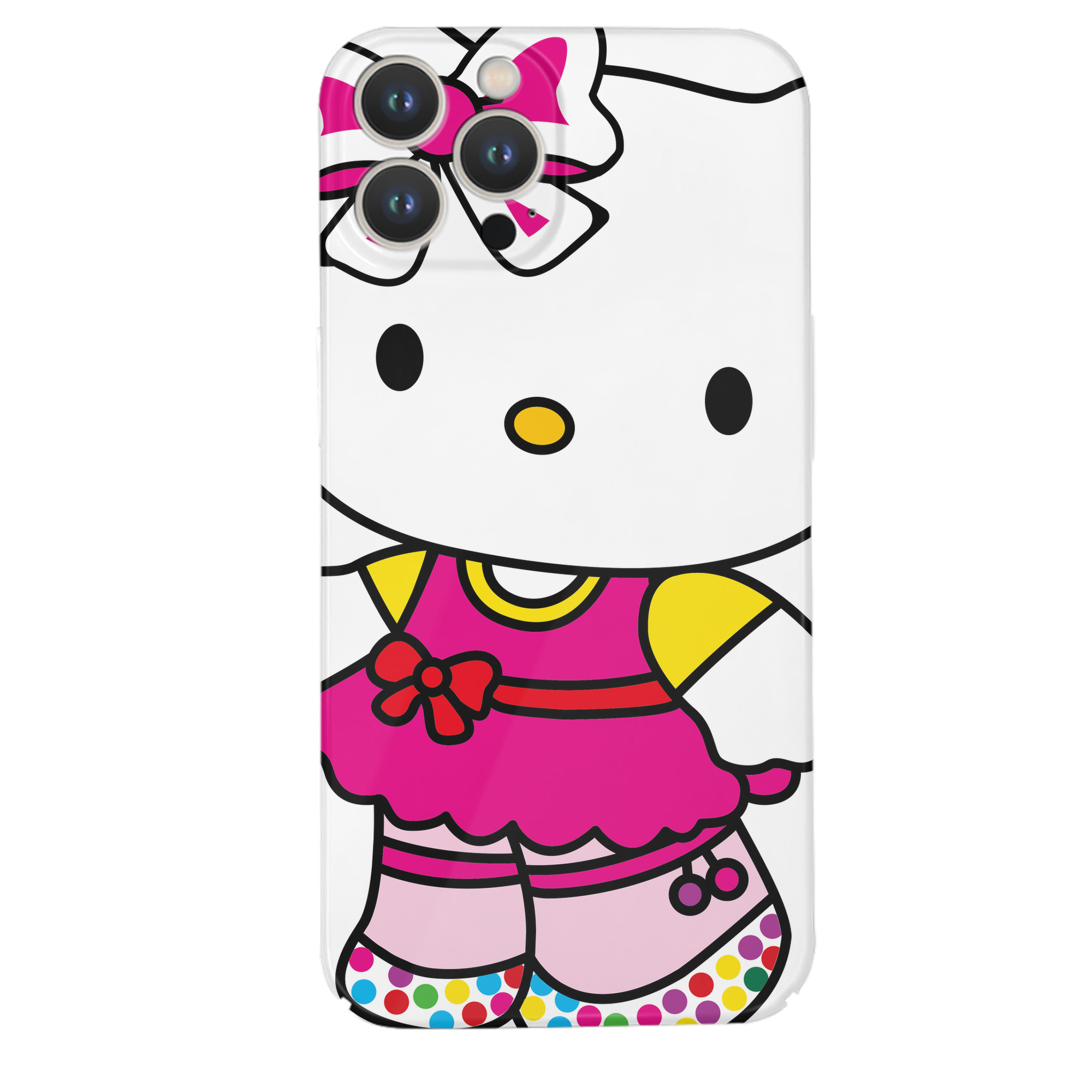 （画像用） Hello Kitty ハローキティ 【iPhone 14シリーズ対応】ハードケース